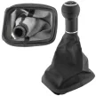 VW Sharan 2000- sebességváltó gombja FEKETE 6 SEBESSÉG + GUMIHARMONIKA LYUK 23 MM
