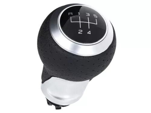 Audi A3 8L 96-03 sebességváltó gomb FEKETE + KRÓM 5 SEBESSÉGES