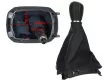 Seat Leon I 99-06 sebességváltó gombfej FEKETE + gumiharmonika kerettel, 6 SEBESSÉGES