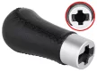 Honda Civic 00-06 sebességváltó gombja FEKETE MŰBŐR 5 SEBESSÉG
