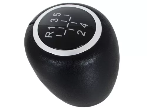 Opel Signum FL 05-08 sebességváltó gomb 5 SEBESSÉGES FEKETE MŰBŐR