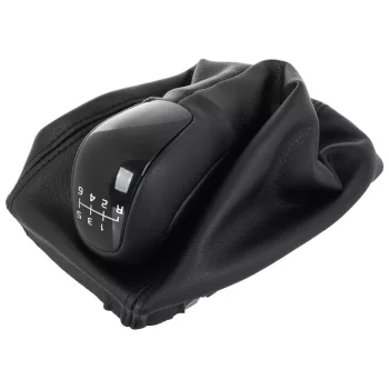   Mercedes W211 E-Klasa 02-09 sebességváltó gomb FEKETE 6 SEBESSÉGES + GUMIHARMONIKA