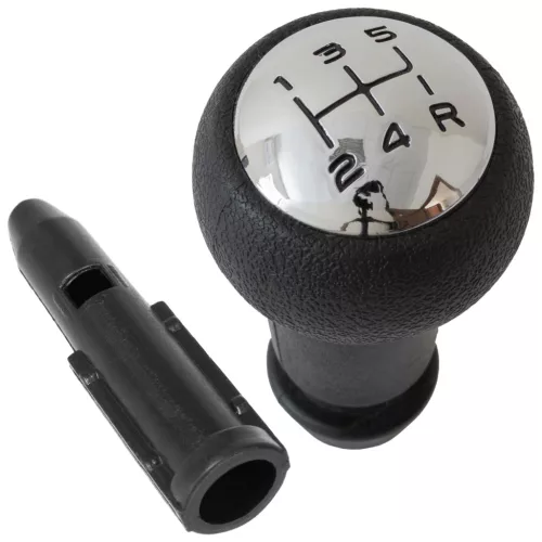 Peugeot 207 sebességváltó gomb + adapter / átalakító a váltórúdhoz, 2 db komplett