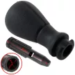 Peugeot 207 sebességváltó gombfej + adapter / átalakító a sebváltókar rúdjához, gombfej 2 db komplett