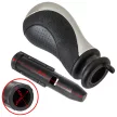 Citroen C5 I 01-08 sebességváltó gombfej BEPATTINTHATÓ + adapter / átalakító a sebváltókar szárához, gombfejhez 2 db KOMPLETT