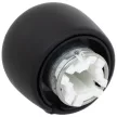 Peugeot 508 / 508 SW 10-18 sebességváltó gombfej FEKETE ECOBŐR + SILVER 6 SEBESSÉGES