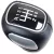 Chevrolet Orlando 2010- sebességváltó gombfej FEKETE MŰBŐR + SILVER 6 SEBESSÉGES