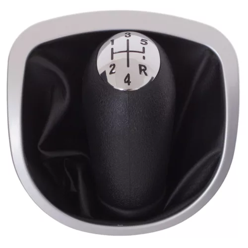 Renault Clio III 05-12 sebességváltó gombfej 5B PLASZTIK, gumiharmonikával