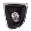 Renault Clio IV 12-20 sebességváltó gombfej 5B EKOBŐR, gumiharmonikával