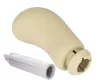 Renault Clio III 05-09 sebességváltó gombfej BÉZS + ADAPTER