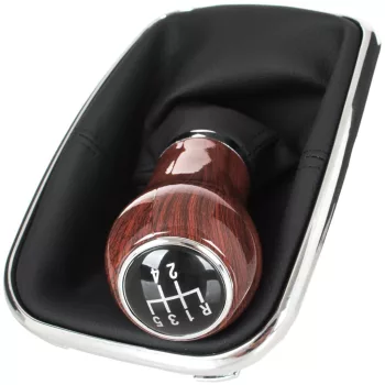   VW Golf IV 98-05 sebességváltó gombfej FA + PORVÉDŐ HARMONIKA + KRÓM KERET