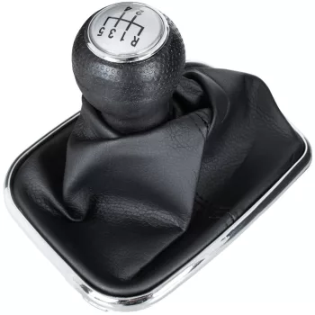   VW Golf IV 98-05 sebességváltó gomb SILVER + VÁLTÓSZOKNYA 12 MM FURAT