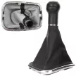VW Golf IV 98-05 sebességváltó gombfej SILVER + GUMIHARMONIKA 22 MM FURAT