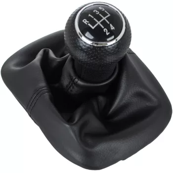   VW Golf IV 98-05 sebességváltó gombfej FEKETE + MANDULA 12 MM FURATTAL