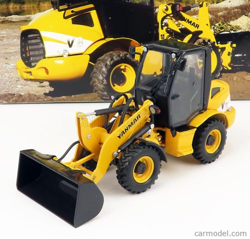 YANMAR  V8 RUSPA GOMMATA - TRACTOR SCRAPER  YELLOW GREY