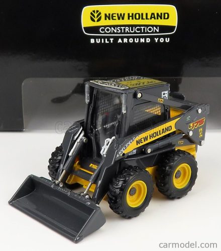 NEW HOLLAND  L175 RUSPA GOMMATA - TRACTOR SCRAPER  YELLOW GREY