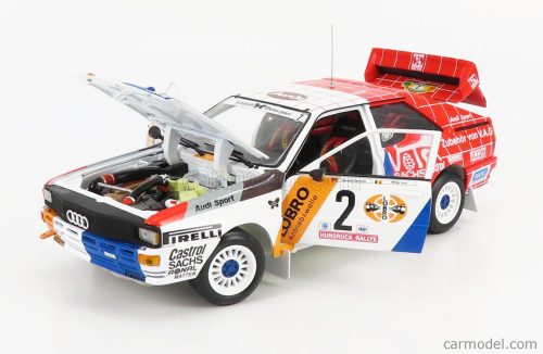 AUDI  QUATTRO A1 N 2 WINNER RALLY INTERNATIONAL AVD/STH HUNSRUCK 1984 H.DEMUTH - W.LUX