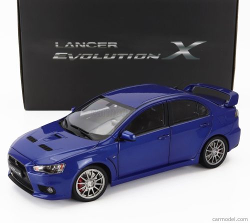 MITSUBISHI  LANCER EVO X 2007  BLUE MET