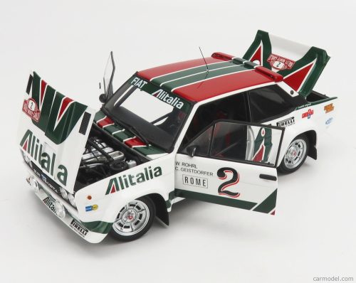 FIAT  131 ABARTH ALITALIA N 2 RALLY MONTECARLO 1978 W.ROHRL - C.GEISTDORFER