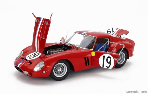 FERRARI 250 GTO 3.0L V12 COUPE TEAM PIERRE NOBLET N 19 2nd 24h LE MANS 1962 J.GUICHET - P.NOBLET