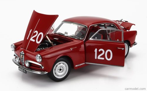 ALFA ROMEO  GIULIETTA SV SPRINT VELOCE N 120 MILLE MIGLIA 1956 G.BECUCCI - P.CAZZATO