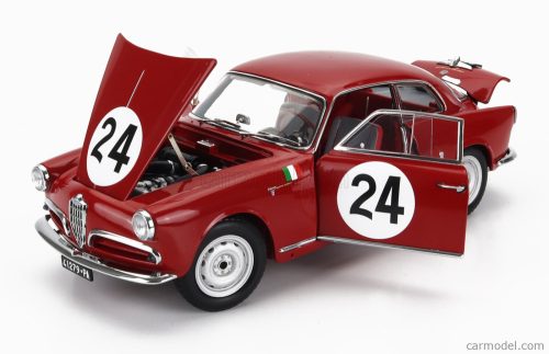 ALFA ROMEO  GIULIETTA SV SPRINT VELOCE N 24 TARGA FLORIO 1958 N.TODARO - R.BARBATO