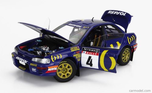 SUBARU IMPREZA 555 REPSOL N 4 WINNER RALLY RAC LOMBARD 1994 C.McRAE - D.RINGER