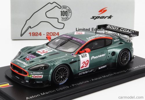 ASTON MARTIN  DBR9 PRODRIVE TEAM ASTON MARTIN N 29 24h SPA 2005 PETER KOX - PEDRO LAMY - MARC GOOSSENS - DARREN TURNER  GREEN