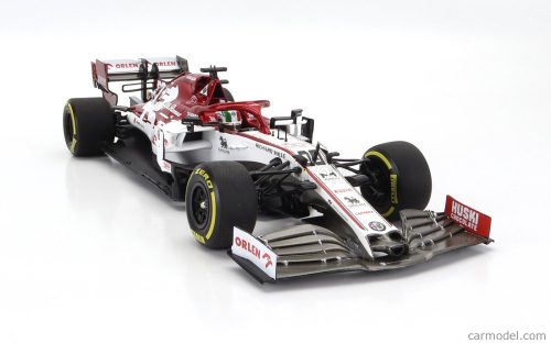 ALFA ROMEO  F1  C39 TEAM RACING ORLEN N 99 AUSTRIAN GP 2020 ANTONIO GIOVINAZZI  WHITE RED MET