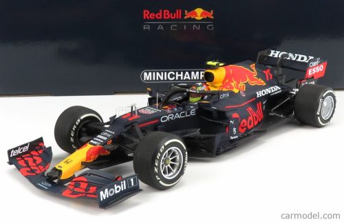 RED BULL  F1  RB16B HONDA RA620H TEAM ASTON MARTIN N 11 MONACO GP 2021 SERGIO PEREZ  MATT BLUE YELLOW RED