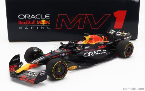 RED BULL  F1  RB19 TEAM ORACLE RED BULL RACING N 1 WORLD CHAMPION WINNER MONACO GP 2023 MAX VERSTAPPEN  MATT BLUE