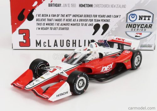 CHEVROLET  TEAM PENSKE DEX IMAGING N 3 INDIANAPOLIS INDY 500 INDYCAR SERIES 2021 S.McLAUGHLIN