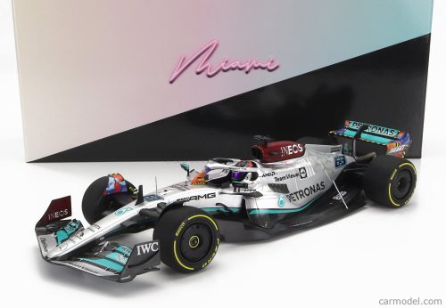 MERCEDES GP  F1 W13E TEAM MERCEDES-AMG PETRONAS F1 N 63 5th MIAMI GP 2022 GEORGE RUSSEL  SILVER GREEN