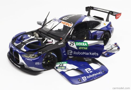 BMW  4-SERIES M4 GT3 TEAM SCHUBERT MOTORSPORT N 25 DTM SEASON 2022 P.ENG  BLUE BLACK