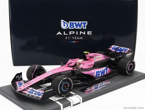 RENAULT  F1  A523 TEAM BWT ALPINE N 10 SEASON 2023 PIERRE GASLY  BLUE PINK