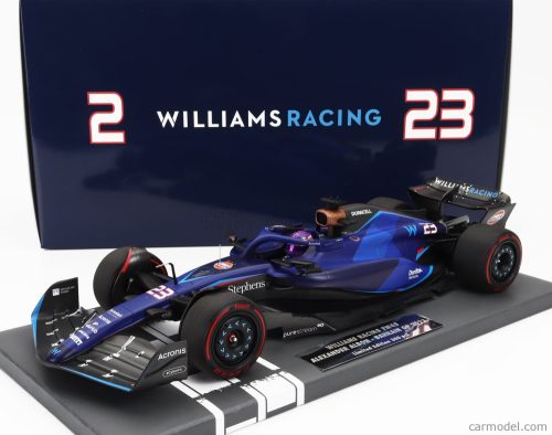 WILLIAMS  F1  FW45 TEAM WILLIAMS RACING N 23 SEASON 2023 ALEXANDER ALBON  BLUE