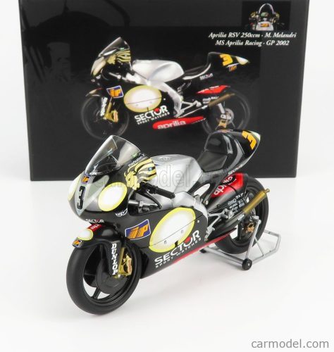 APRILIA  RSV250 MS N 3 250cc 2002 WORLD CHAMPION MARCO MELANDRI  BLACK RED