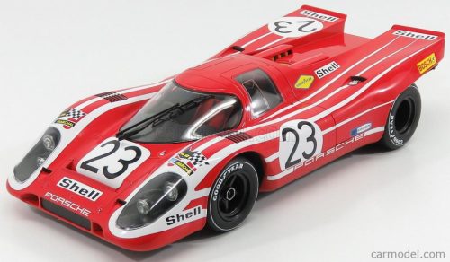 PORSCHE  917K 4.9L TEAM SALZBURG N 23 WINNER 24h LE MANS 1970 HANS HERRMANN - RICHARD ATTWOOD  RED WHITE