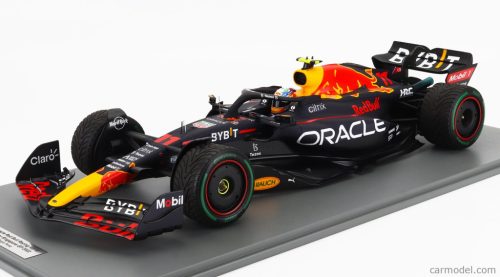 RED BULL  F1  RB18 TEAM ORACLE RED BULL RACING N 11 WINNER SINGAPORE GP 2022 SERGIO PEREZ  MATT BLUE YELLOW RED