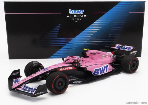 RENAULT  F1 A522 TEAM ALPINE BWT N 31 7th BAHRAIN GP 2022 ESTEBAN OCON  BLUE PINK