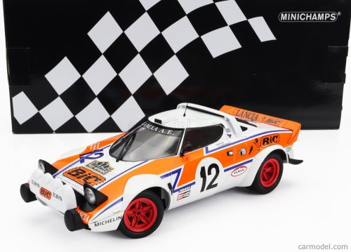 LANCIA  STRATOS HF N 12 RALLY ACROPOLIS 1979 S.LAMBDA - K.FERTAKIS  WHITE ORANGE