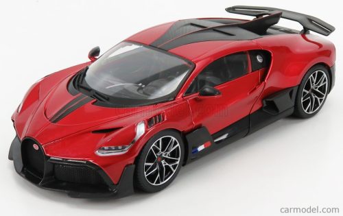 BUGATTI  DIVO 2018  RED MET CARBON