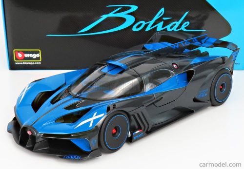 BUGATTI  BOLIDE W16 8.0 FOUR-TURBO 1850hp 500km/h 2020  BLUE BLACK