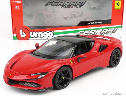 FERRARI  SF90 STRADALE HYBRID 1000hp 2019  RED BLACK