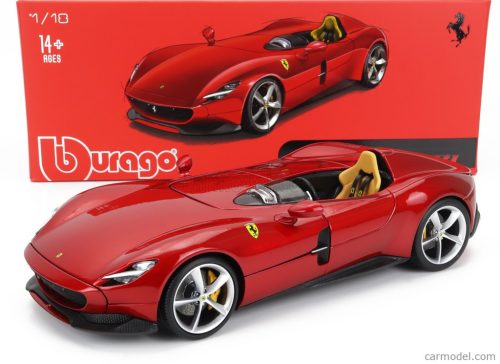 FERRARI  MONZA SP1 2018 - EXCLUSIVE CARMODEL  RED MET