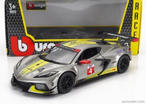 CHEVROLET  C8.R 6.2L V8 TEAM CORVETTE RACING N 4 RACING 2021  GREY YELLOW