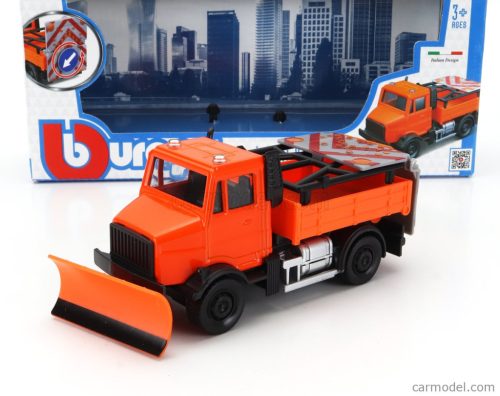 TRUCK  ROAD SECURITY SPAZZANEVE SNOWPLOUGH AND SIGNAL BOARD 2-ASSI 2010  ORANGE