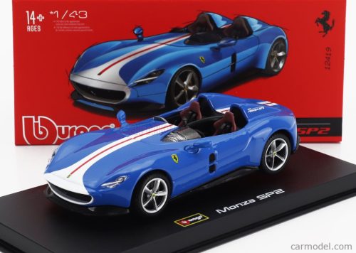 FERRARI  MONZA SP2 2018  BLUE SILVER