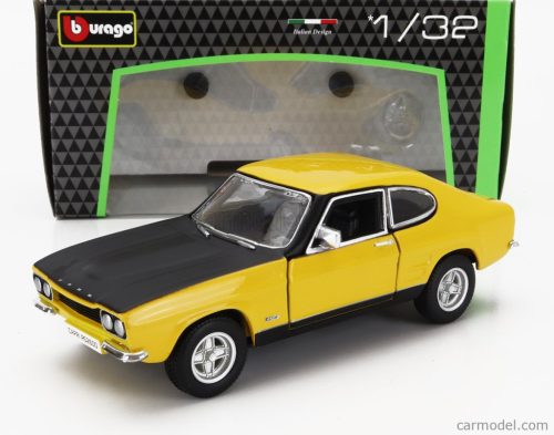 FORD ENGLAND  CAPRI RS 2600 COUPE 1970  YELLOW BLACK