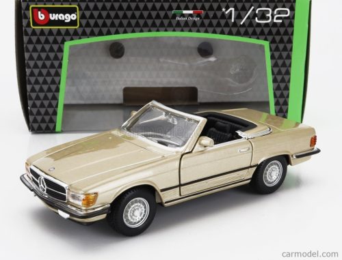 MERCEDES BENZ  SL-CLASS 450SL CABRIOLET OPEN 1977  GOLD MET